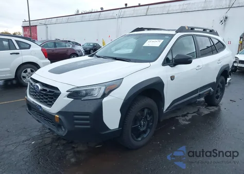 2022 Subaru Outback Wilderness из США, поврежденный, VIN 4S4BTGUD9N3151314